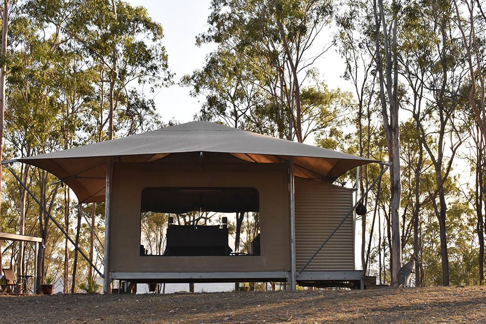 Glamping eco-tent