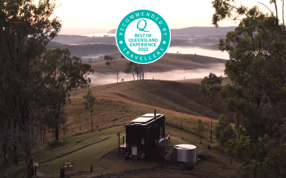 Glamping in the Scenic Rim Awarded Best of Queensland Experience!