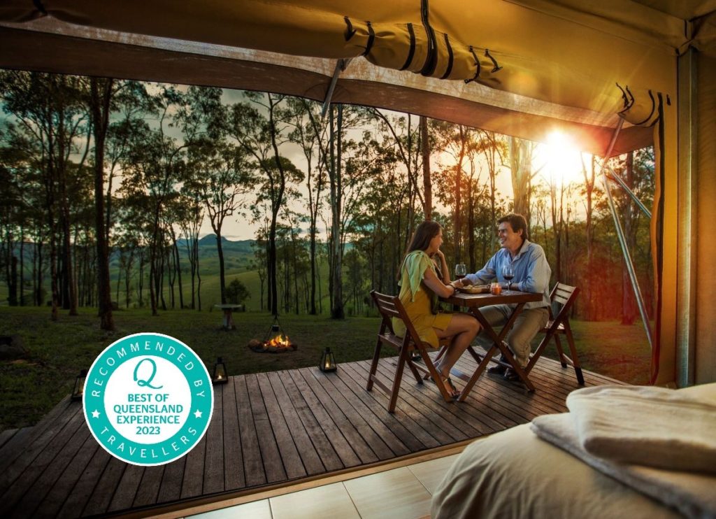 Ketchup's Bank Glamping Best of Queensland Experience